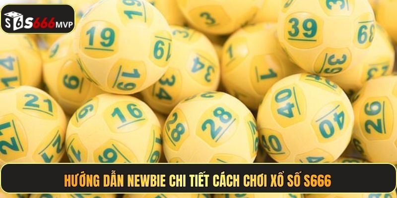 Hướng dẫn newbie chi tiết cách chơi xổ số S666